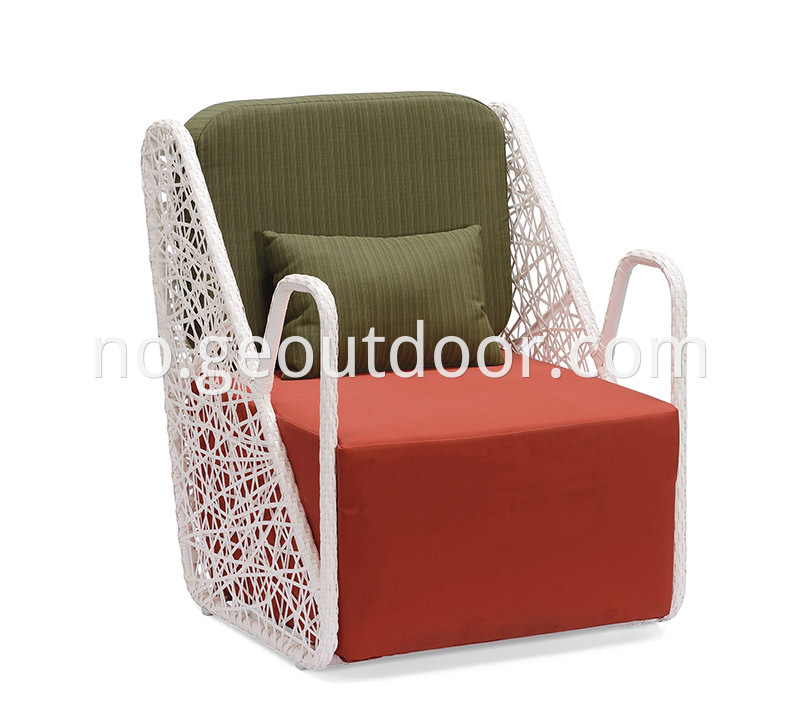 Sunbrella Fabric Bistro Chair and Table
